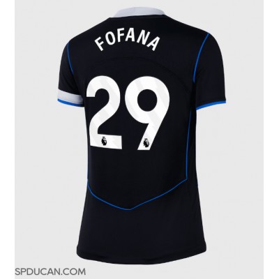 Zenski Nogometni Dres Chelsea Wesley Fofana #29 Rezervni 2025-26 Kratak Rukav Zenski Nogometni Dres Chelsea Wesley Fofana #29 Rezervni 2025-26 Kratak Rukav